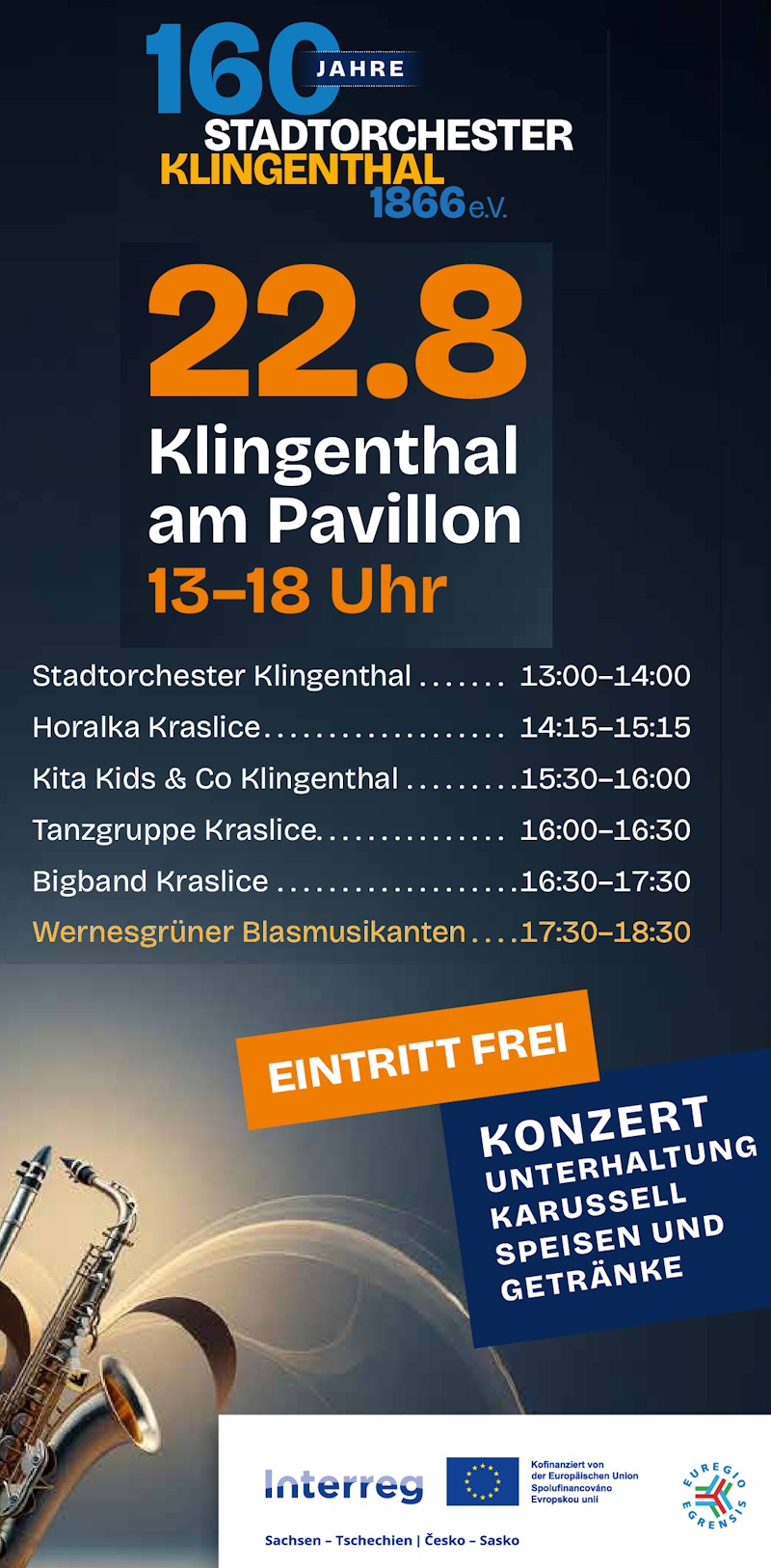 Stadtorchester Klingenthal 160 Jahre